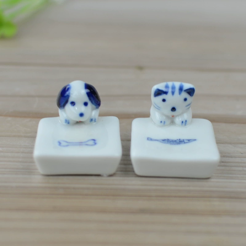 Керамические изделия Zakka японский стиль продукты котёнок рыбный диск щенок кость палочки для пищи чоппинги 3001