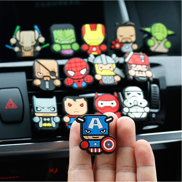 Creative Cartoon Avengers League of Legends Air Outlet Perfume Clip Car Aromatherapy Car Air Outlet Perfume Clip Creative Cartoon Avengers League of Legends Air Outlet Perfume Clip Car Aromatherapy Car Air Outlet Perfume Clip