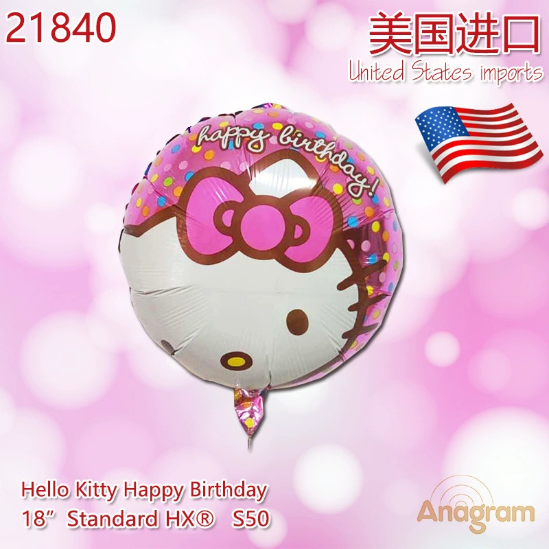 Hello Kitty, мультяшный шарик для новорожденных, США