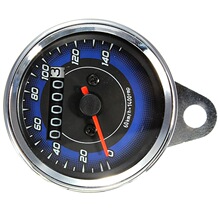 摩托车改装仪表里程表复古改装小仪表摩托车仪表摩托车里程表总成
