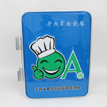 厂家供应 定制铝合金材质亚克力板招牌灯箱定做logo广告吸塑灯箱
