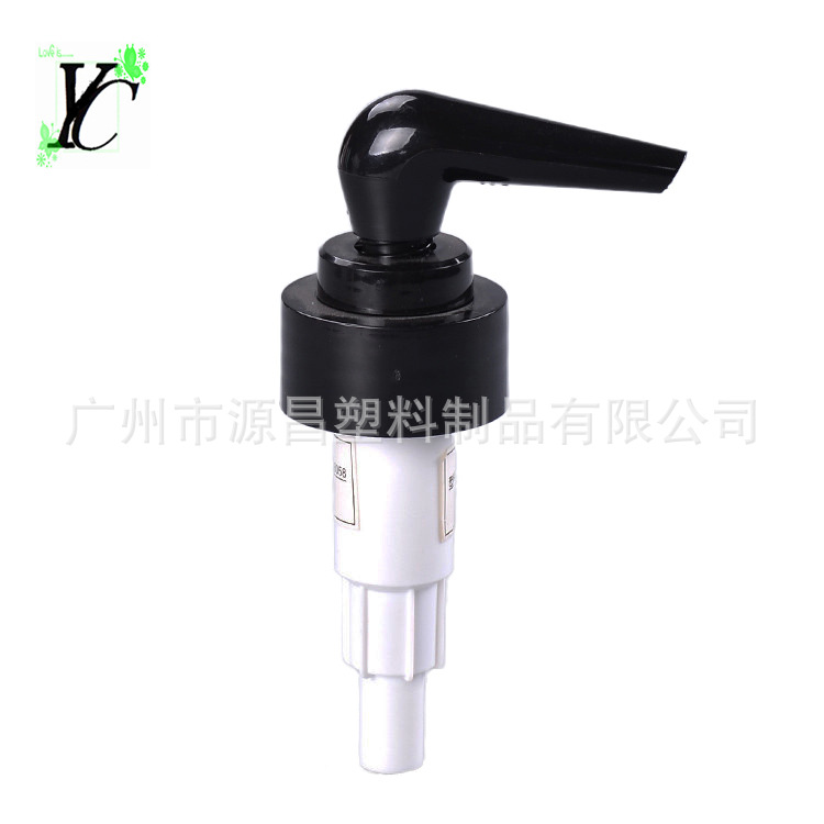 33牙乳液泵头 洗发水化妆品泵头 流行款式鸟巢双层塑料乳液按压泵