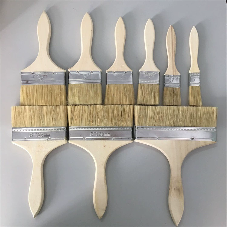 Фабрика Питания Краска Кисть Морская Водонепроницаемая Кисть Промышленная Деревянная Ручка Кисть Оптовая Барбекю Кисть