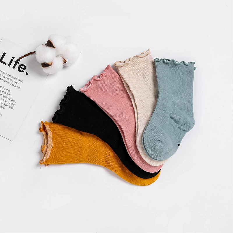 Гольфы детские демисезонные японские цветные, средней длины, 1-12 лет