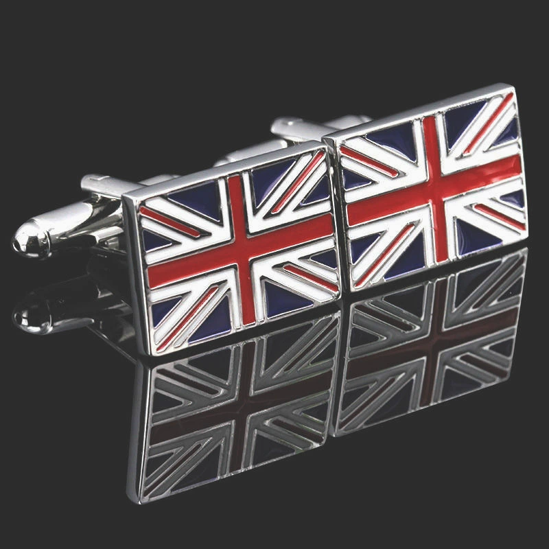 Жуьмi French shirt cuff buckle, оптовая продажа национальный флаг подпись партийный знак эмблема, множество европейских и американских символов запонки