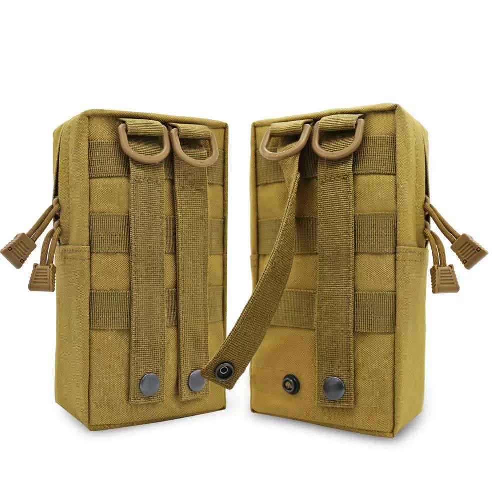 Спорт на открытом воздухе Поясная сумка Аксессуары Сумка Маленькая сумка на молнии Модернизированная Расширительная военная сумка Камуфляжная сумка Мужская сумка для мобильного телефона Поясная сумка