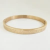 Golden, 6mm, pink gold, 60 inner diameter