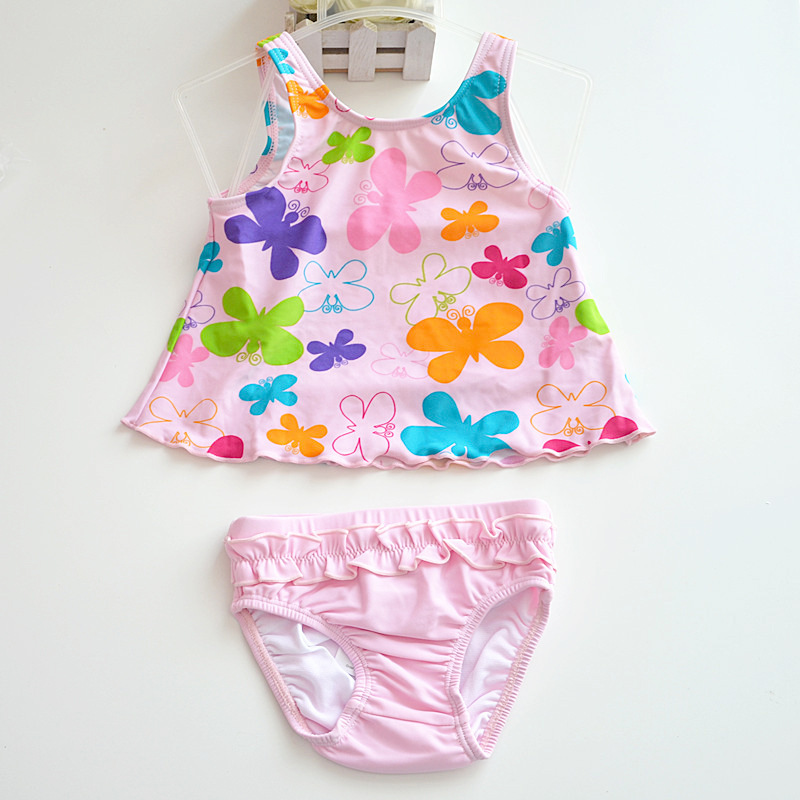 Pink small butterfly split
