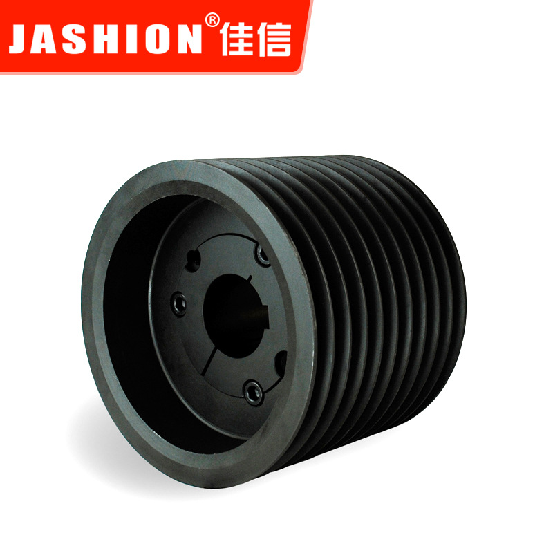 JASHION  欧标锥套式皮带轮SPB280-10铸铁三角皮带盘3535锥套