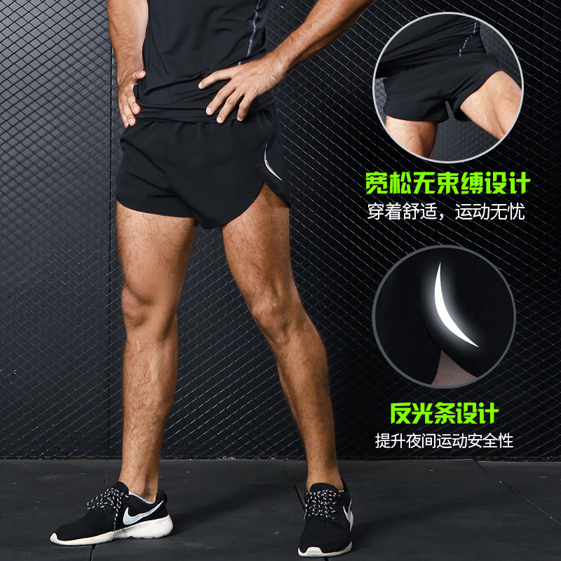 Pantalones cortos de maratón para hombres profesionales para correr y ejercicios, pantalones de entrenamiento de mujeres, pantalones deportivos sueltos de atletismo