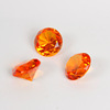 Acrylic diamond nail decoration, accessory, crystal, 40mm, with gem, wholesale