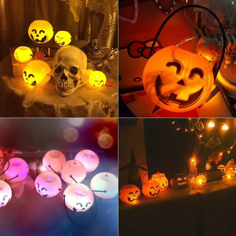 Handheld pumpkin lantern, decorations, props, halloween, wholesale