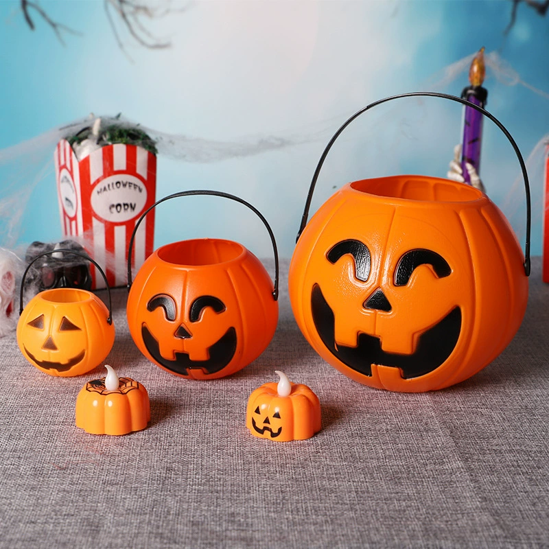 Handheld pumpkin lantern, decorations, props, halloween, wholesale