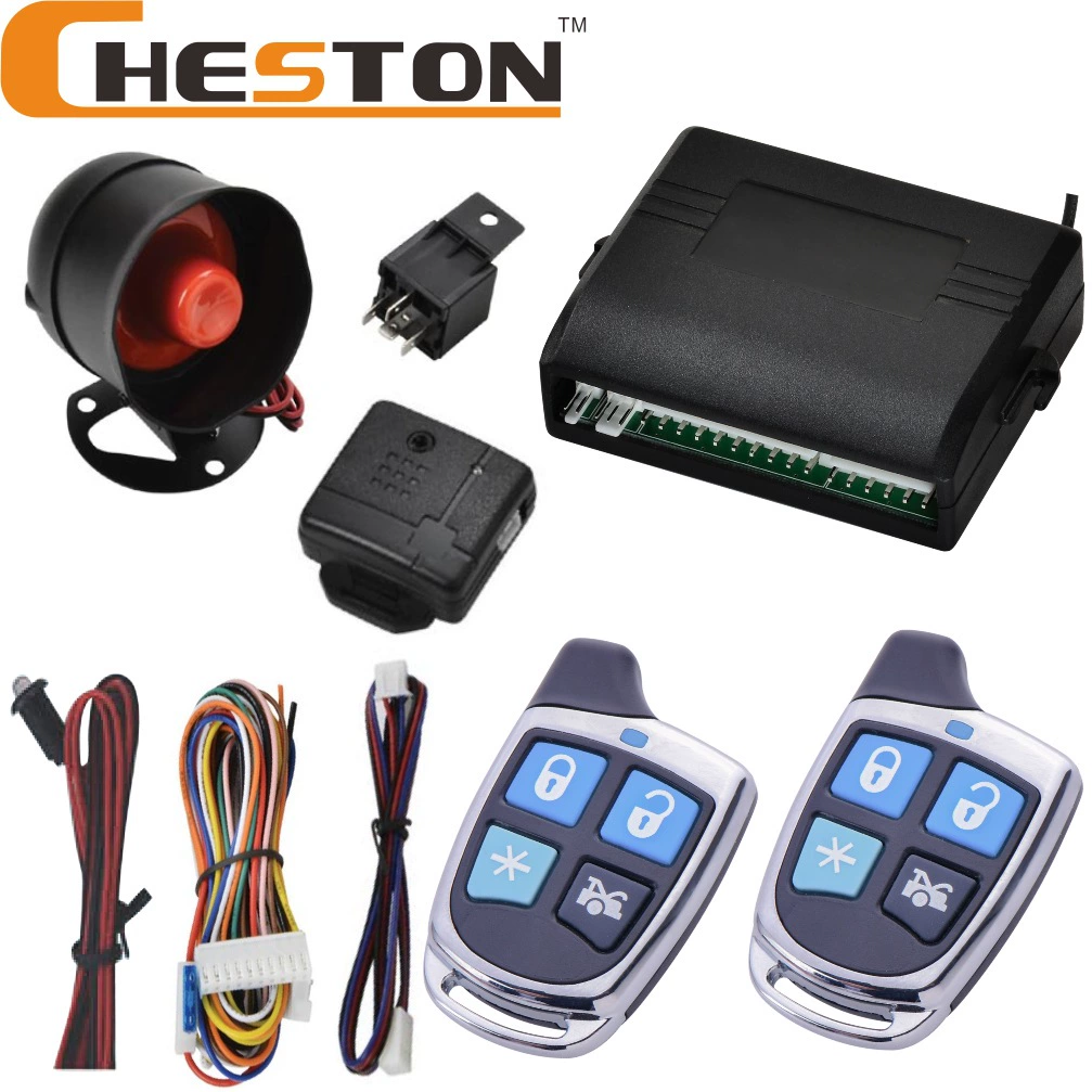 (Горячий) Заводской Универсальный Автомобильный Противоугонный прибор односторонний пульт дистанционного управления Автомобильная Противоугонная сигнализация вибрационная сигнализация