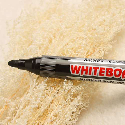 Baoke MP399A large-capacity whiteboard pen refillable ink writing water-based pen erasable blackboard large-head pen wholesale direct sale