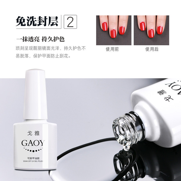 Universal super bright disposable transparent set for manicure