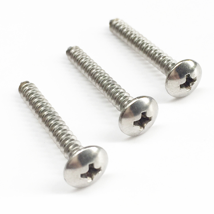促销304不锈钢十字大扁头自攻螺钉伞头自攻螺丝自攻钉M3M4M5