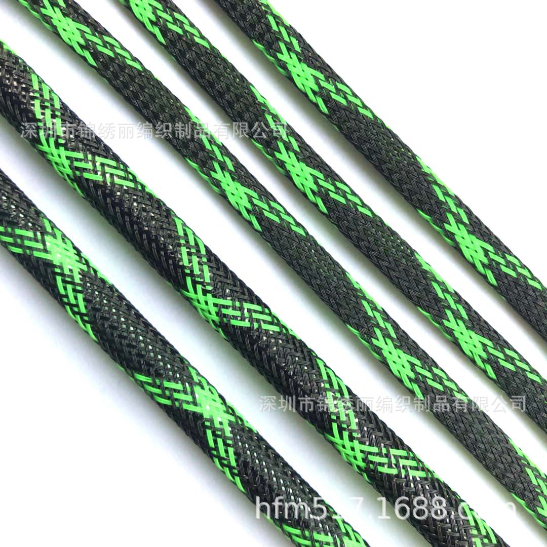 花样pet编织网管 尼龙编织网管 伸缩编织网管 花纹蛇皮网管