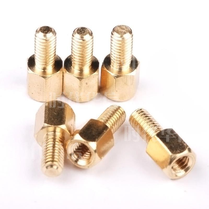 M3六角铜柱子 5 6 电路板安装柱