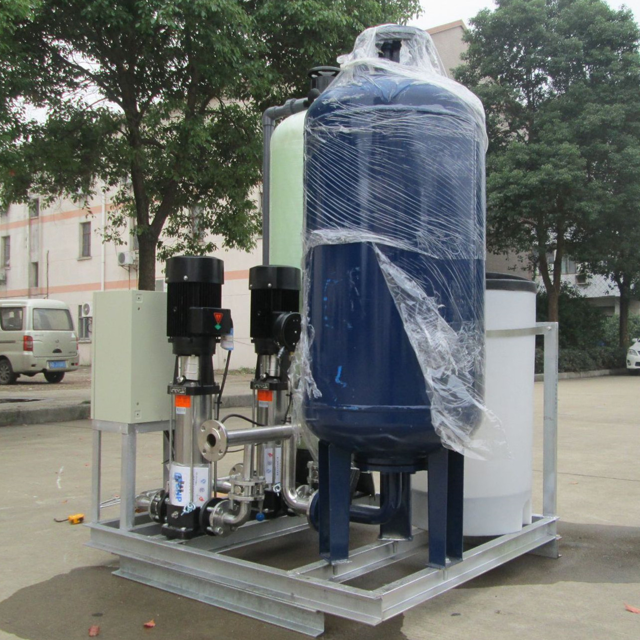 一用一备定压补水真空排气装置 空调循环水补水系统 恒压供水设备