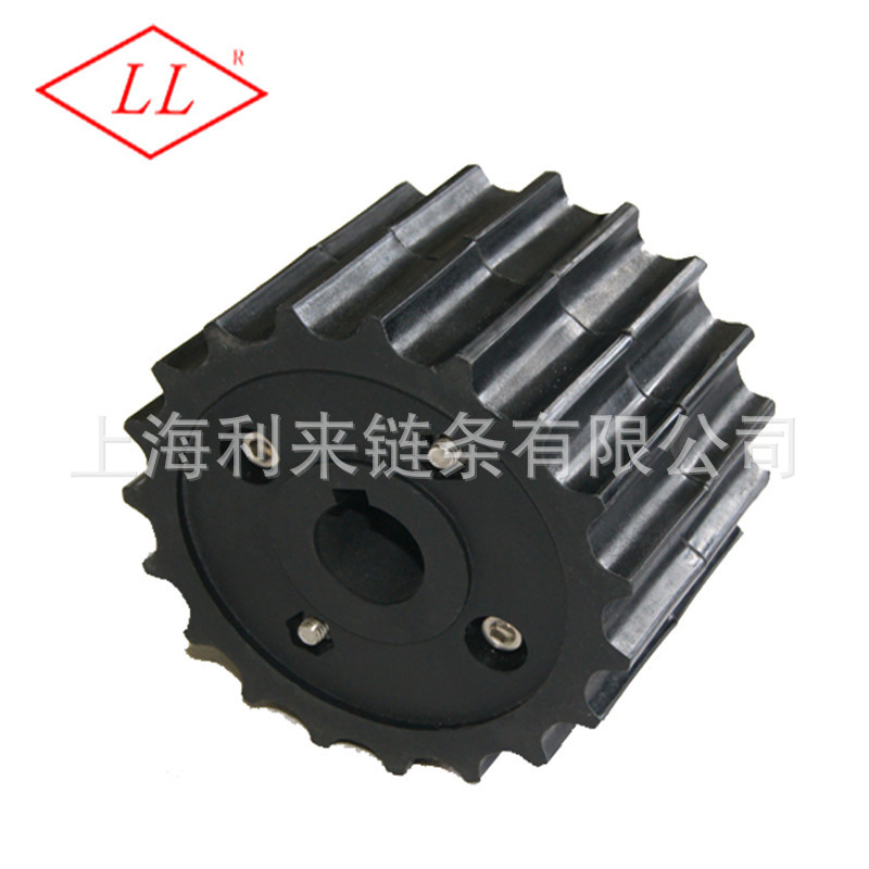 注塑链轮  821系列链轮  黑色塑料尼龙链轮  塑料链轮厂家