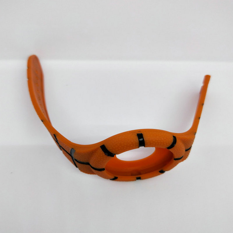 Versión juvenil deportes correa de silicona transpirable impermeable correa de reloj de silicona antideslizante de dos colores para niños venta directa de fábrica
