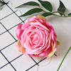 Silk cloth rose head high -end simulation flower fake flower wedding home decoration cost diameter 9cm 9 layer 9 color