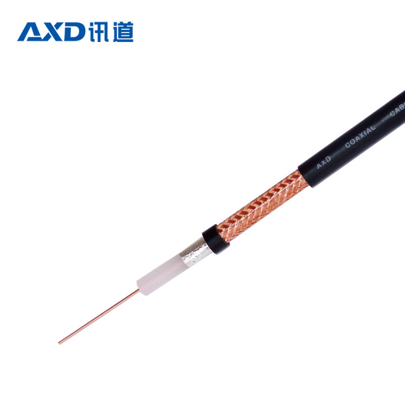 讯道RG同轴电缆监控视频线JIS3C-2V监控电源电线电缆生产厂家批发
