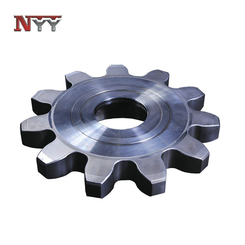 用于工程机械中 4340 AGMA 9 锻件+调质+磨齿 硬齿面 直齿 齿轮