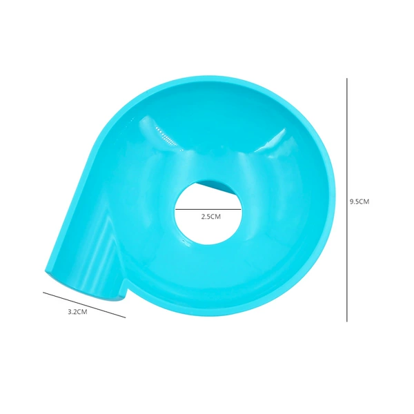 P-type funnel track-aqua blue