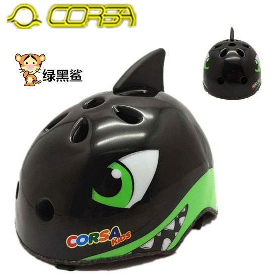 Casco de seguridad para niños CORSA cool kidsren's animal cartoon cross-border casco de bicicleta patinaje sobre ruedas balance kart.