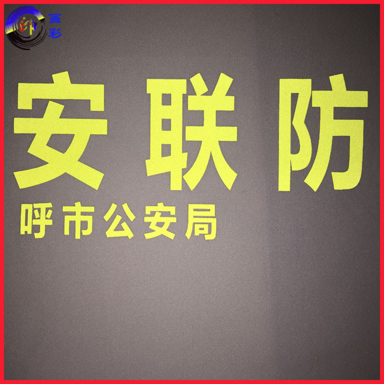 反光热转印烫标  硅胶厚版商标 柯式平面烫画 服装烫唛 免费寄样