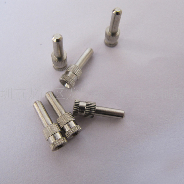 导电LED灯管插脚铜柱 五金铜合金LED灯管插脚用铜柱零件