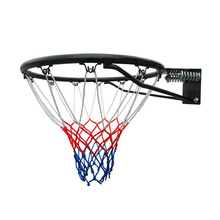 户外标准尺寸篮球圈壁挂式篮筐户外体育训练实心投篮框