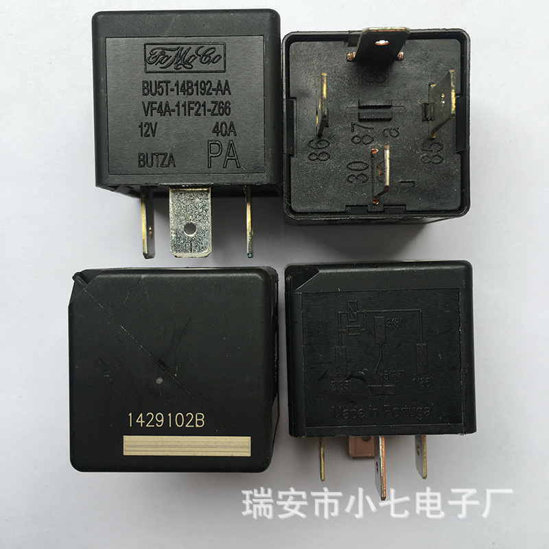 原装福特汽车继电器BU5T-14B192-AA福特12V继电器VF4A-11F21-Z66