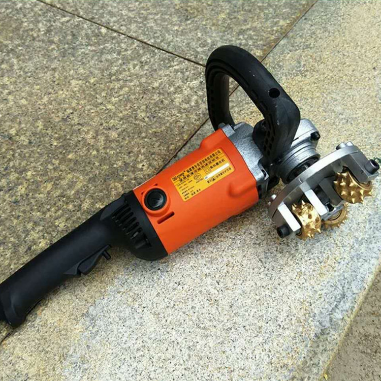 供应手持式电动凿毛机  荔枝面凿毛机 墙面打毛机厂家