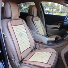 30年专注厂家供应夏季花边一路平安单张汽车竹片坐垫 木珠座垫