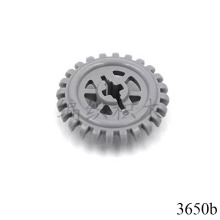 一公斤约900颗粒兼容乐高3650国产小颗粒积木散件24齿冠齿轮