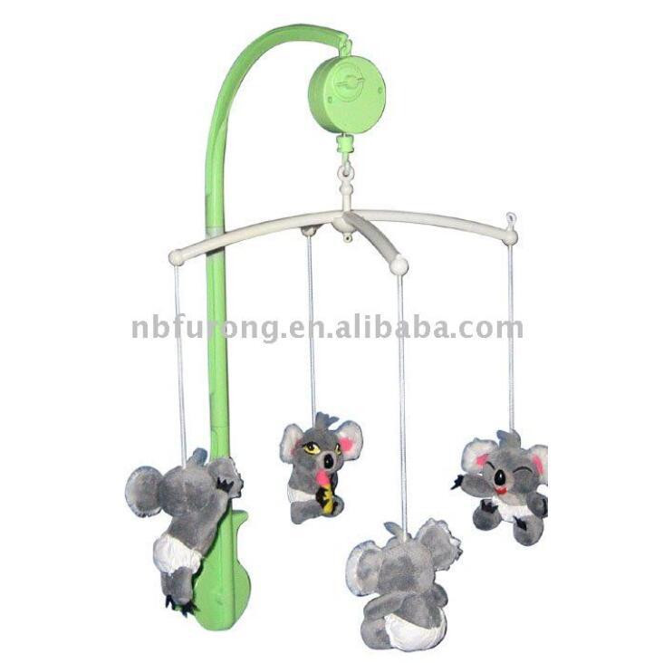 婴儿床装饰品婴儿音乐旋转床铃摇篮曲八音盒床铃音乐盒