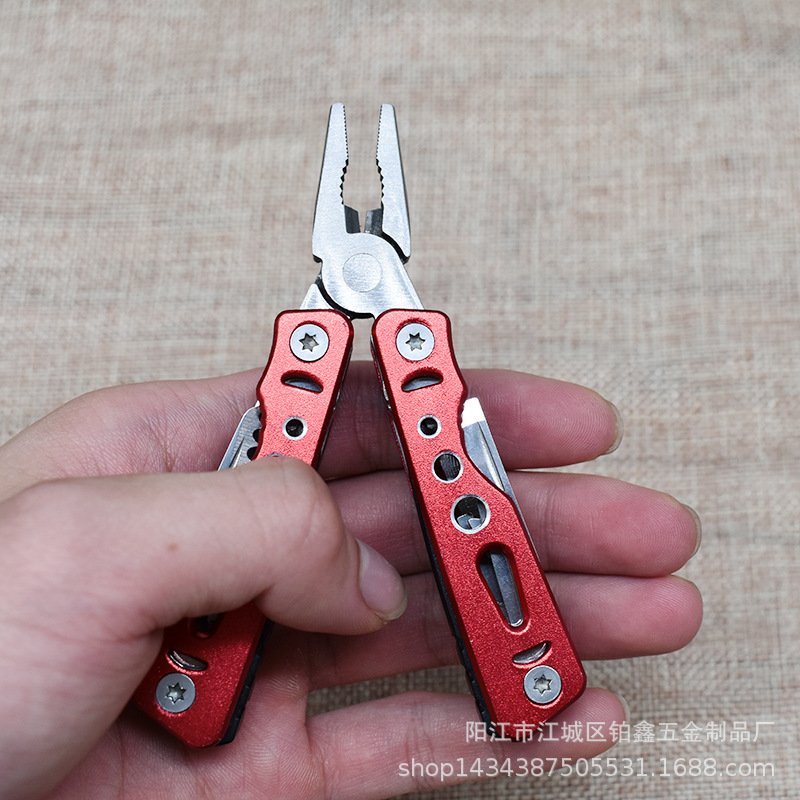 不锈钢小号多功能钳子 外贸出口迷你钳 便携工具钳 礼品钳