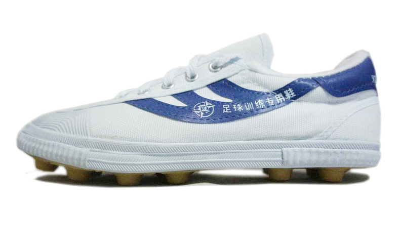 White blue nail biped