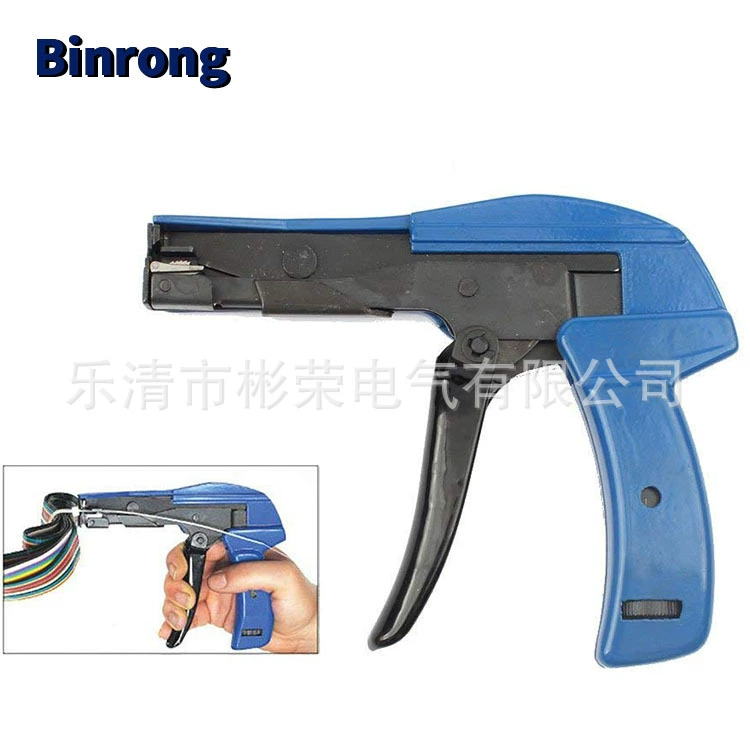 HS-600A пистолет для кабельных стяжек автоматический инструмент пистолет плоскогубцы для кабельных стяжек пистолет для затяжки кабельных стяжек