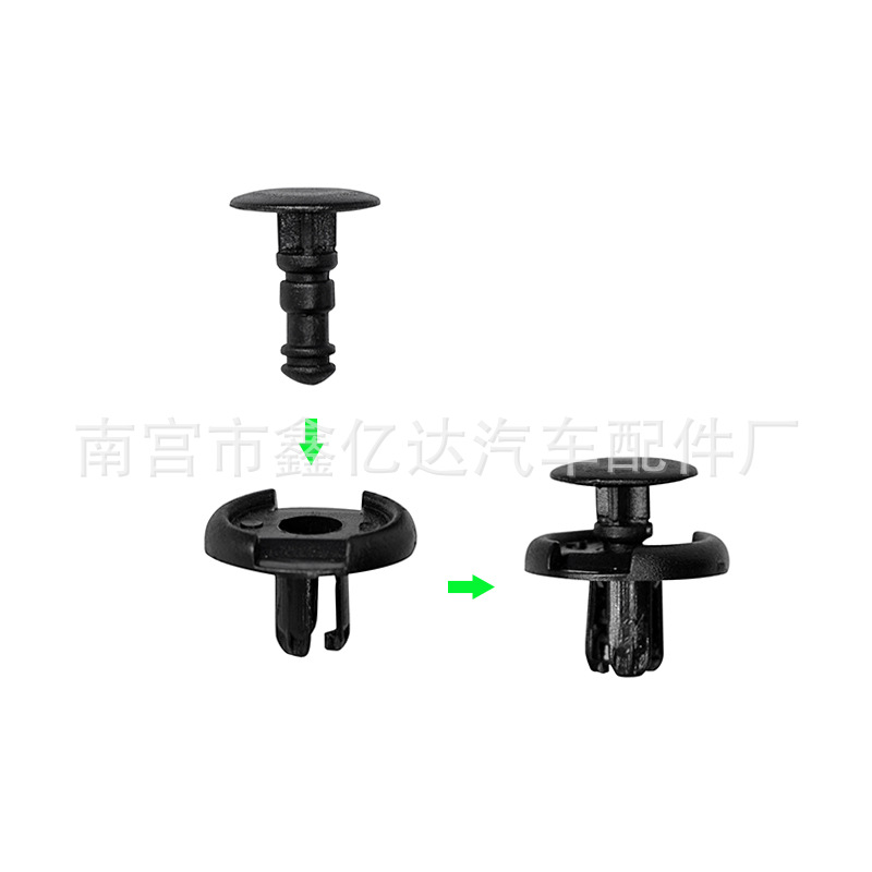 Aplicable a Suzuki Tianyu Swift aotuo hebilla hoja forro deflector Snap POM clip universal B25