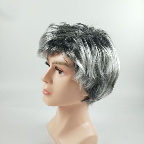 Festival film and television grandpa wig stage performance dance dress up grandpa and grandma film and television wig props