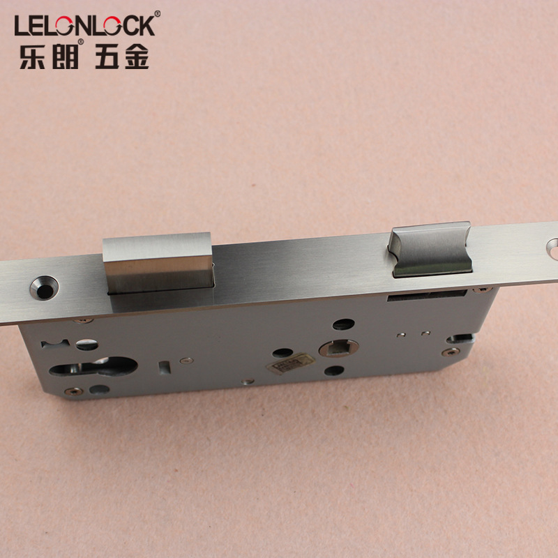 Lelang fábrica en stock suministro de material de acero inoxidable 304 5085 cuerpo de cerradura estándar europeo cerradura de la puerta interior accesorios al por mayor