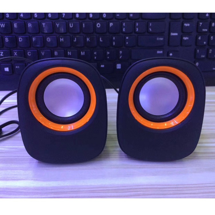 Mini Altavoz 2.0 para Laptop – Parlante Portátil Tipo Huevo Subwoofer