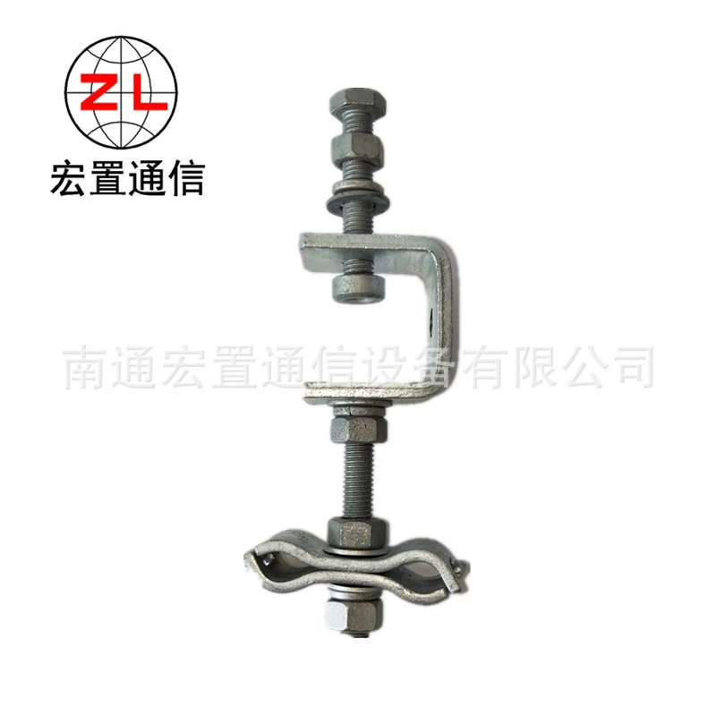 Зажим для кабеля под столешницей Tower Оптический кабель ADSS Зажим для подсчета стержня Зажим для кабеля под столешницей