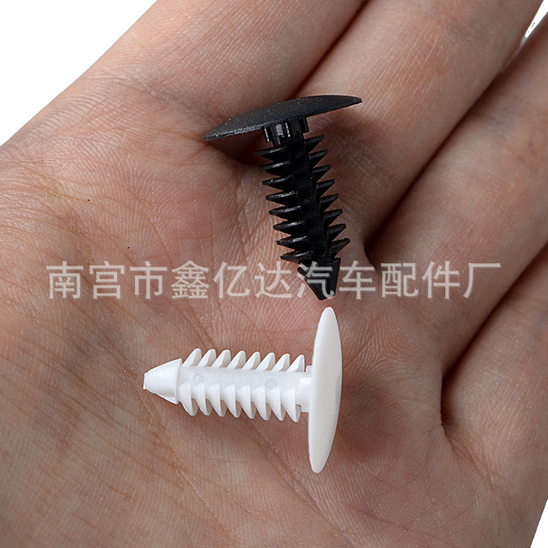 Auto piezas de suministro al por mayor 8mm árbol remache de púas de plástico fijo hebilla de nylon A16