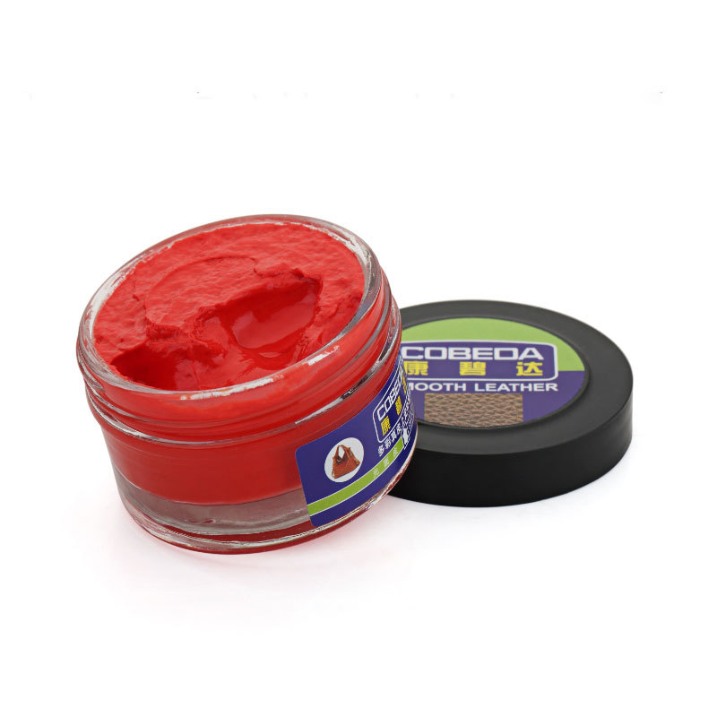 En stock al por mayor de color de cuero crema al por mayor bolsa de cuero zapatos de cuero renovación Color Crema de cuero genuino agente de cambio de color crema de mantenimiento de cuero genuino