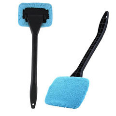 Direct selling cleaning supplies car glass brush, dual-purpose dust removal and defogging glass brush for home and car, car front glass brush